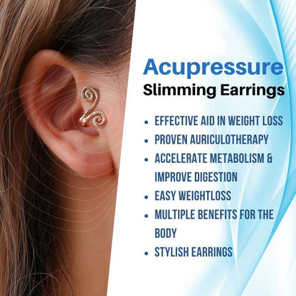 (Limited Time Discount 🔥 Last Day)Histone Acupressure Slimming Earrings